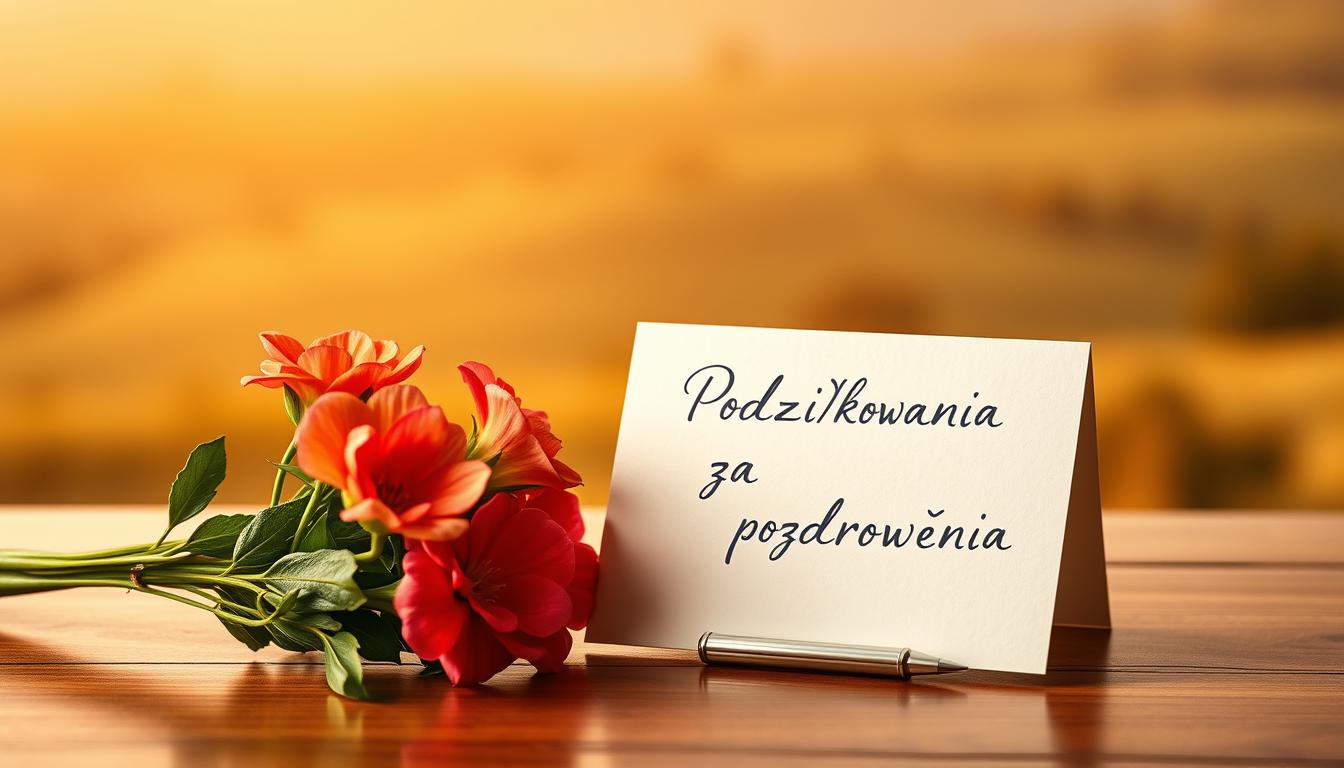 Podziękowania za pozdrowienia
